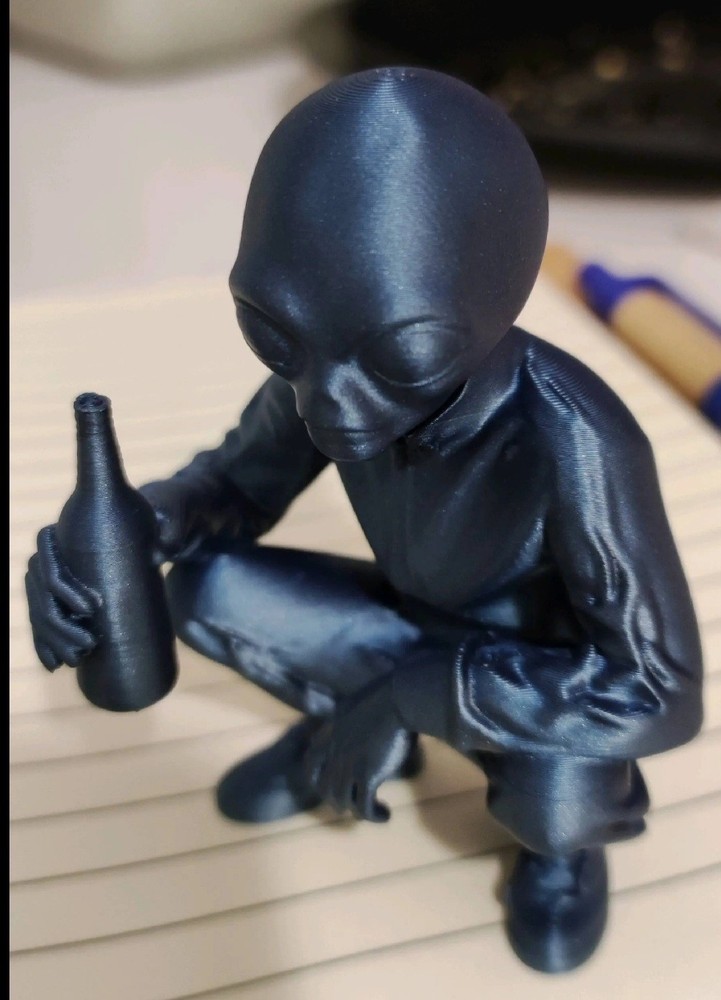 Alien Chillin Figurine