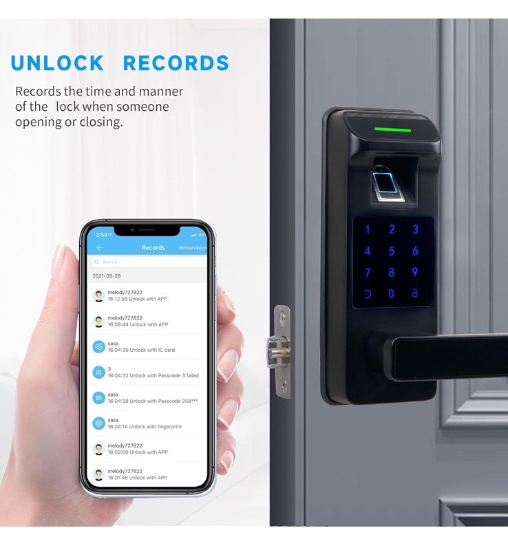 Harfo Fingerprint Door Lock