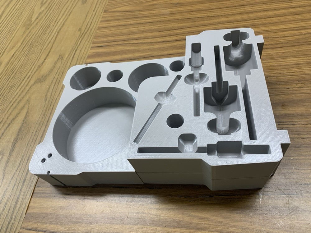 Hole Saw Organizer Insert for Milwaukee Packout (Insert Only)