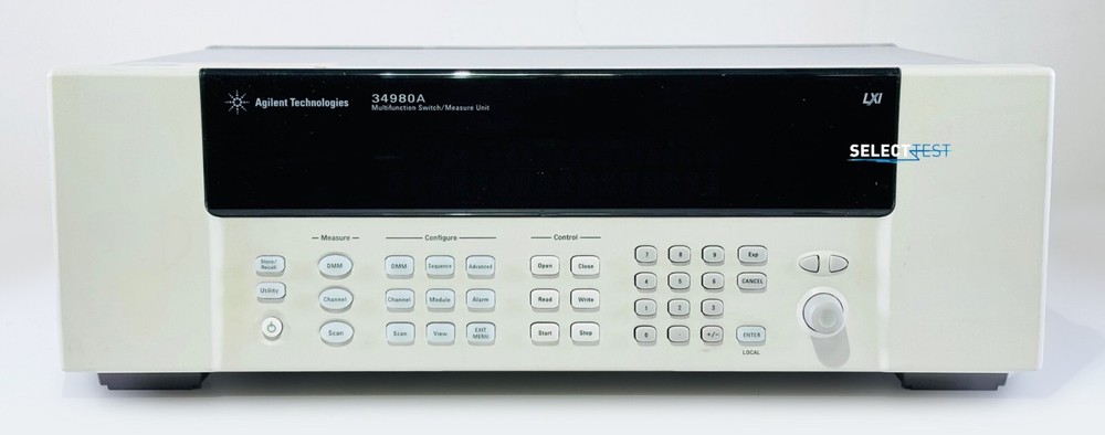 AGILENT (KEYSIGHT) 34980A MULTIFUNCTION SWITCH / MEASURE MAINFRAME (REF.: 137N)