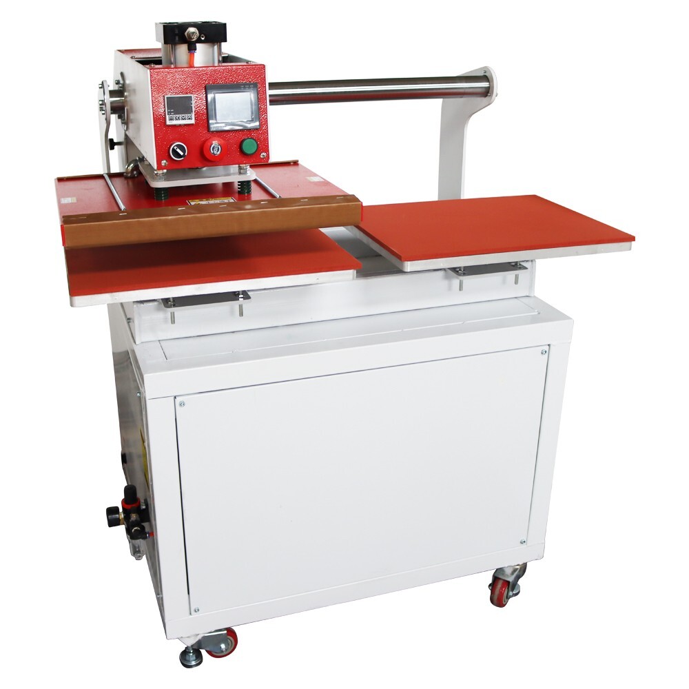 Full-automatic Double-position Heat Transfer Printing Machine Pneumatic 110V