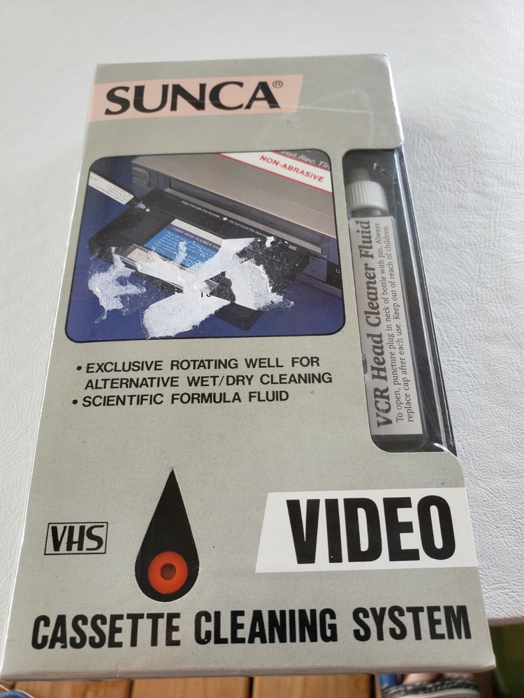 Sunca Vhs Video Cassette Cleaning System (B5)