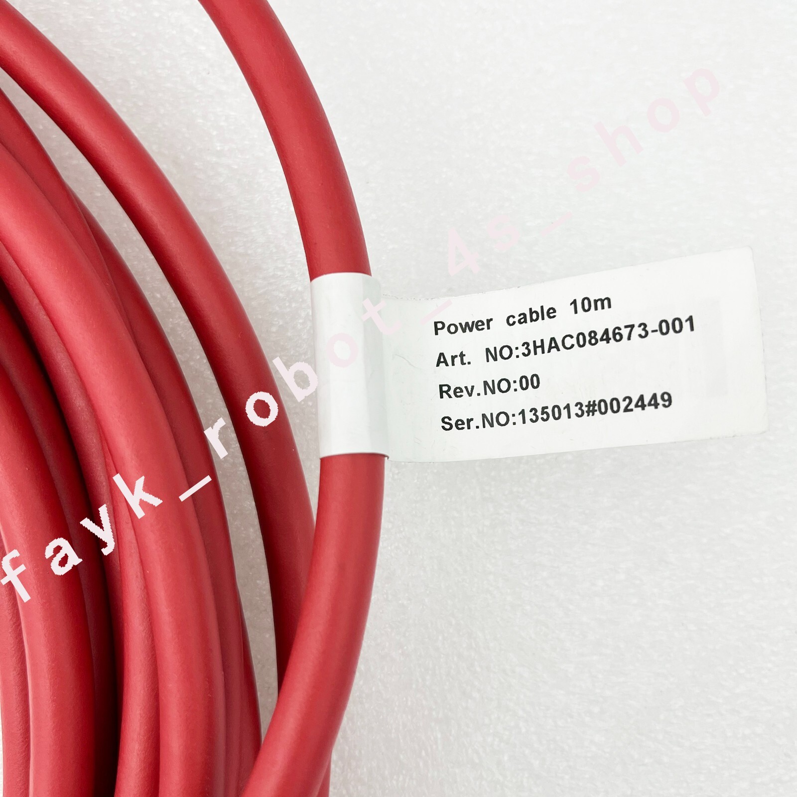 New 3HAC084673-001 10M Teach Pendant connector Cable plug For ABB Teach pendant