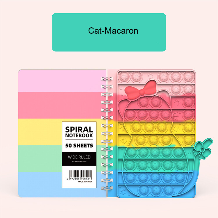 Pop & Jot Fidget Notebook – A5 Bubble Journal