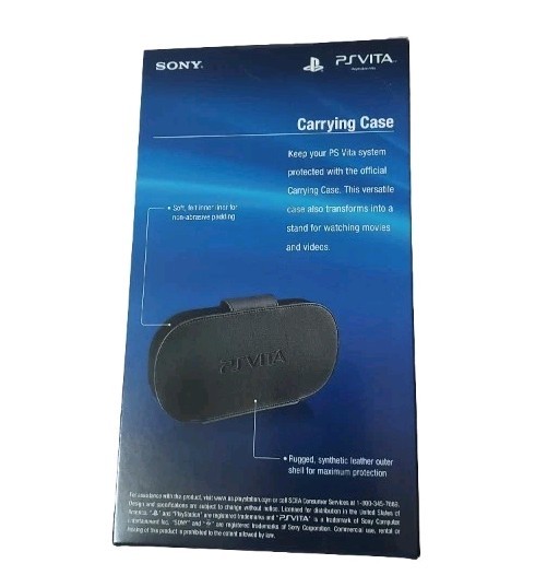 New - SONY Official PS VITA Protective Case & Stand OEM PLAYSTATION Series 1000