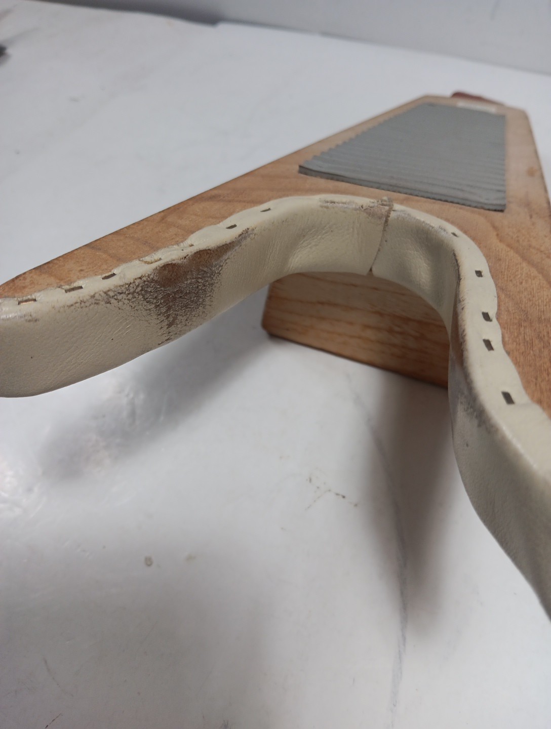 SIMPSON-QUIMBY CO Wooden Cowboy Boot Jack Leather Shoe Remover Denver Colorado