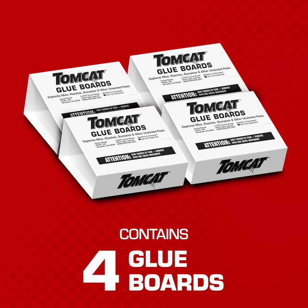 Household Pest Glue Trap, 4-Pack