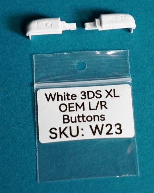 Nintendo 3DS XL L/R Replacement Button Set - Authentic OEM Original Pulled USA