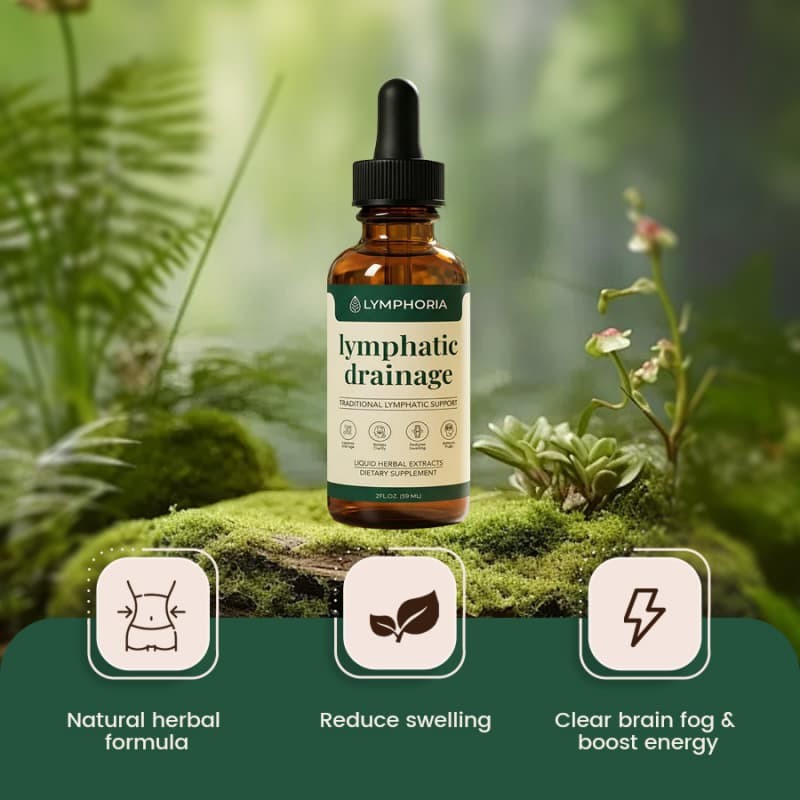 Lymphoria - Lymphatic Drainage Bloat Relief - Detox, & Immune Support 59ml