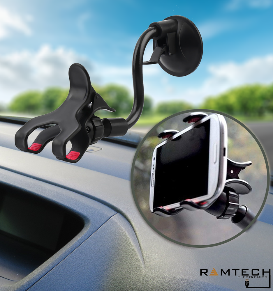 Flexible Car Windshield Suction Mount Holder For TomTom Start 40 50 GPS