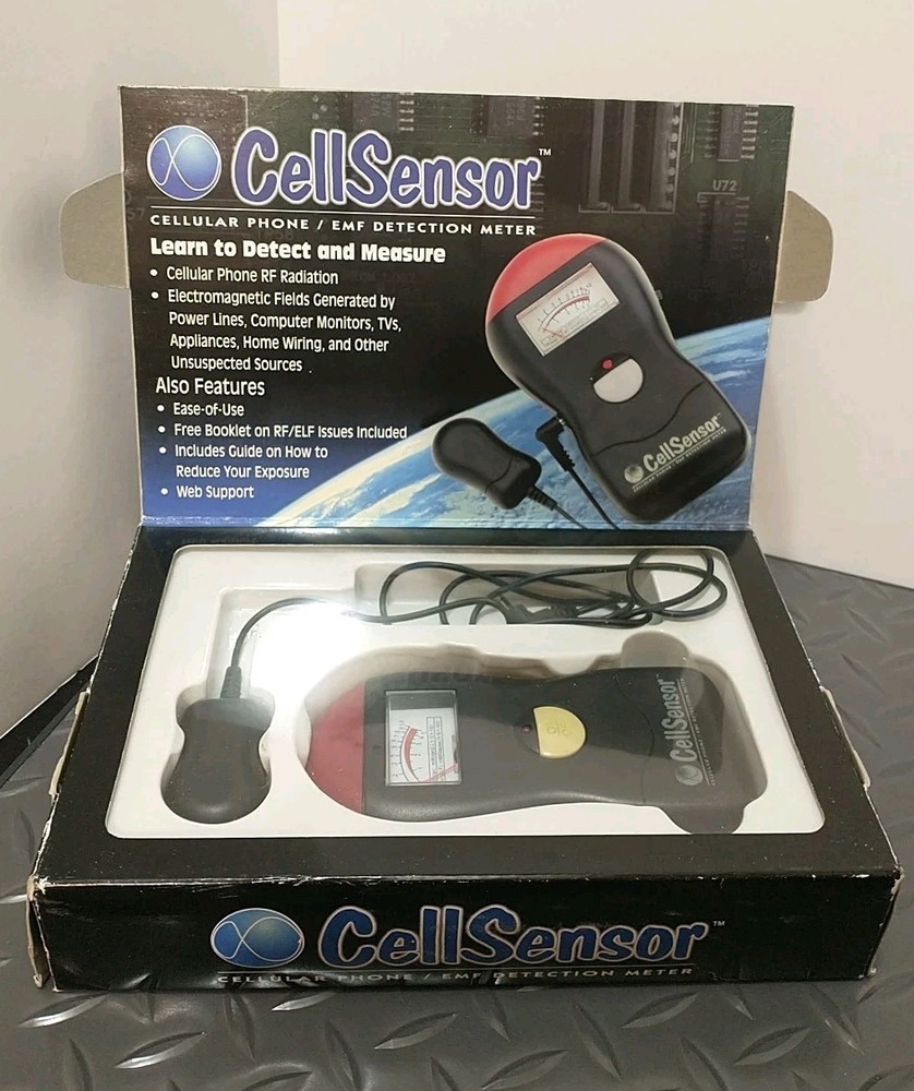 CellSensor Cellular Phone EMF Detection Meter RF Radiation Electromagnetic Field
