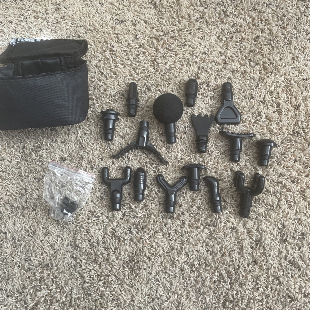 PulseFit Massager Attachments Plus Case