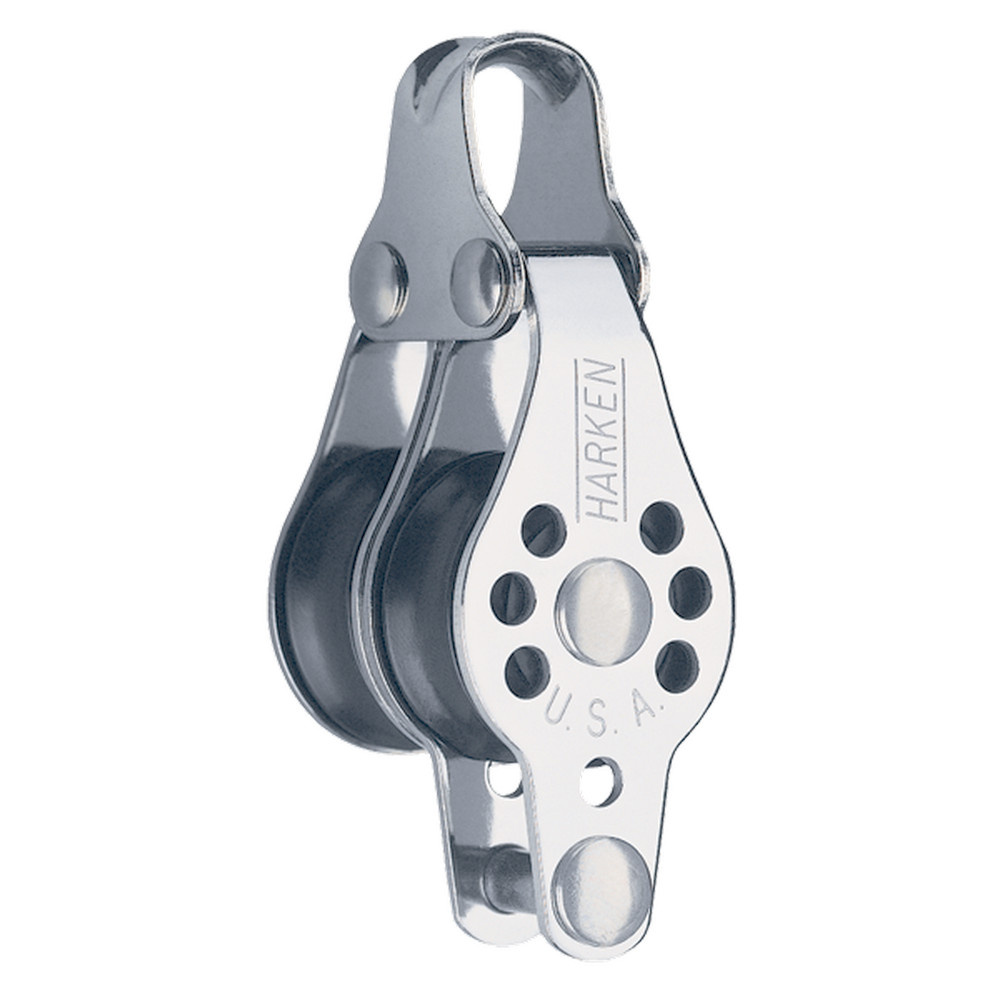 Harken 227 22mm Double Micro Block w/Becket