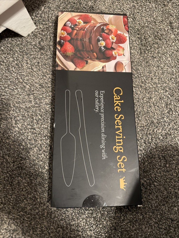 Cake Serving Set Gold
