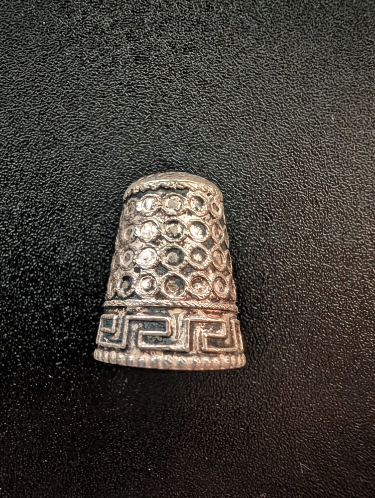 Sterling Silver (925) Decorative Thimble