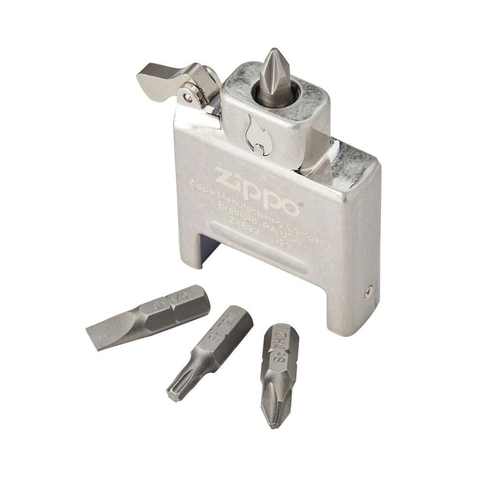 Zippo Magnetic Bit Safe Lighter Insert, Holds 4 Bits - 65701