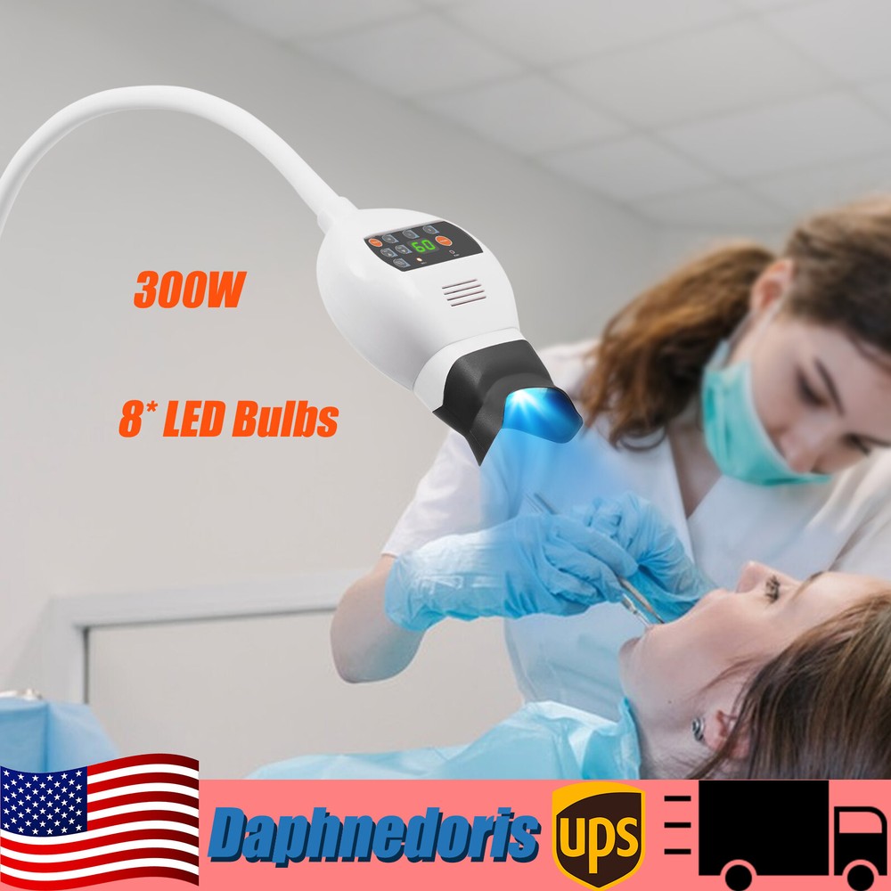 Dental Mobile Teeth Whitening Machine LED Light Accelerator Bleaching Lamp