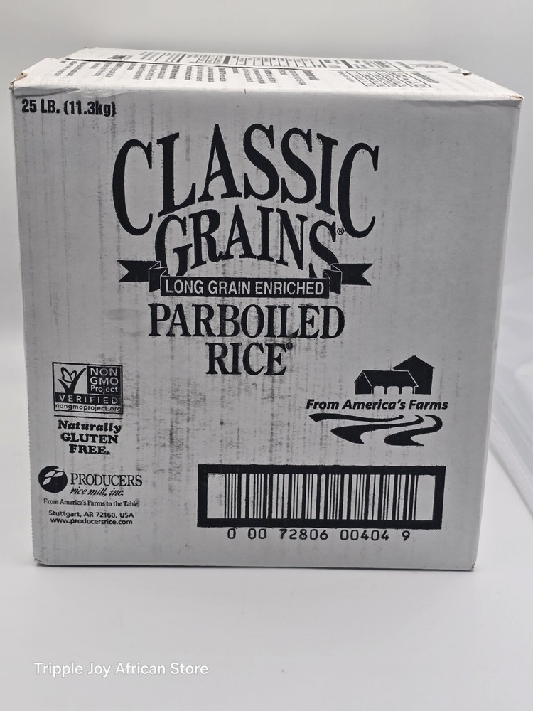 Classic Perboiled Rice 25lb