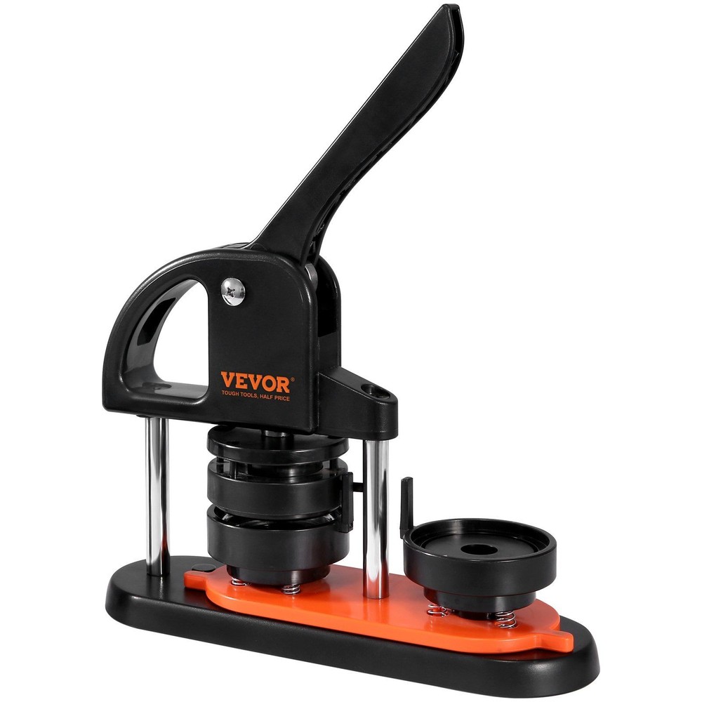 2.28 inch Fun Button Press 58mm with 100 Components Ergonomic Handle Maker Kit
