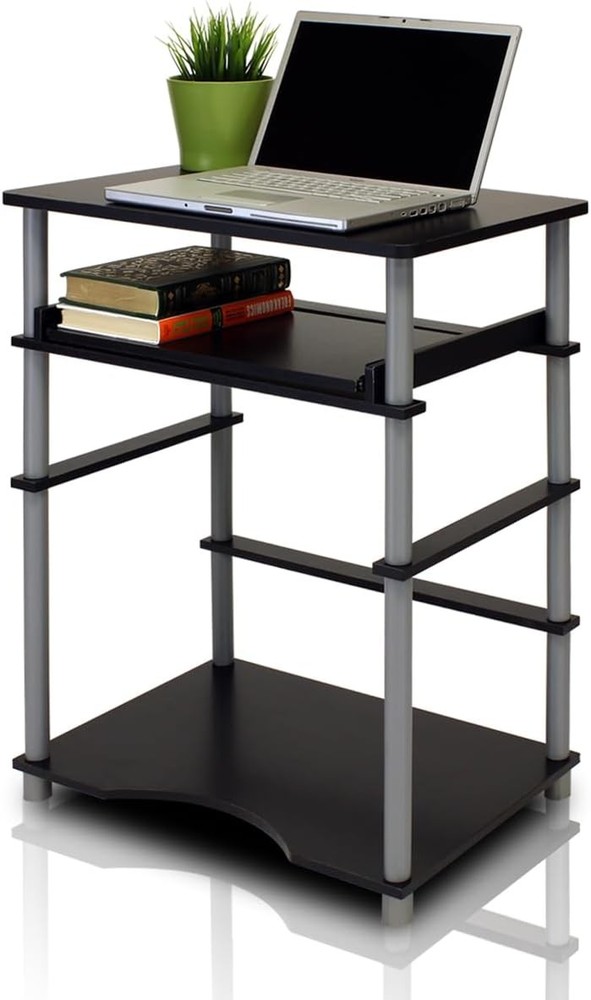 Home Computer Desk Espresso/Black