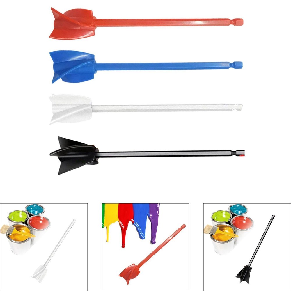 Paint Mixer Drill Attachment Epoxy Mixer Reusable
