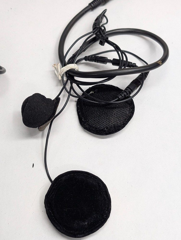 Helmet Headset Speaker Headphone Mic Microphone Motorcycle Intercom~ Push Button