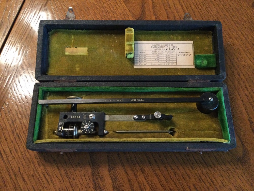 Vtg Keuffel & Esser Planimeter # 4236