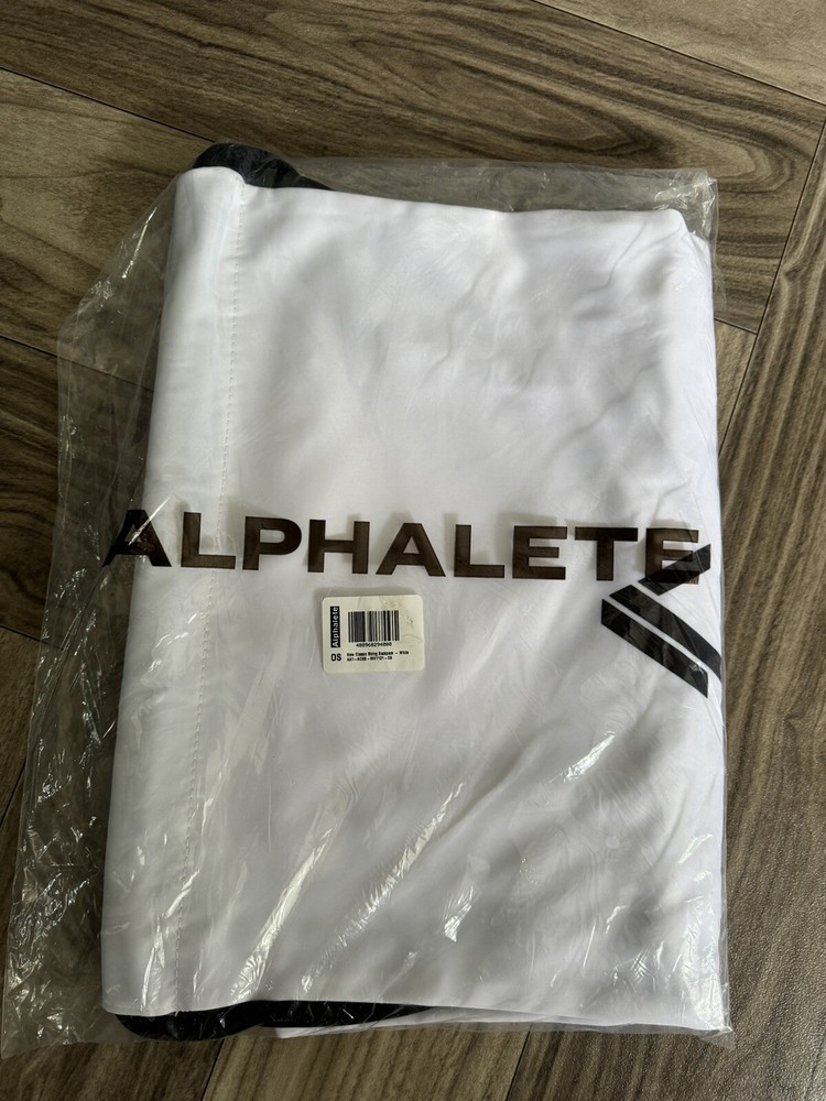 Alphalete Athletics Drawstring New Classic String Backpack White