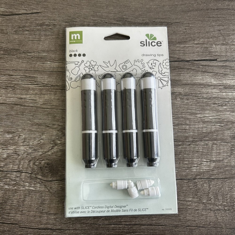 Slice Drawing Tips 8 Pack for Cordless Digital Designer Scrapbook Replacement Se