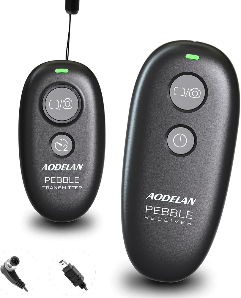 AODELAN Wireless Shutter Release Remote Control for Nikon D750, D5300, D5600...
