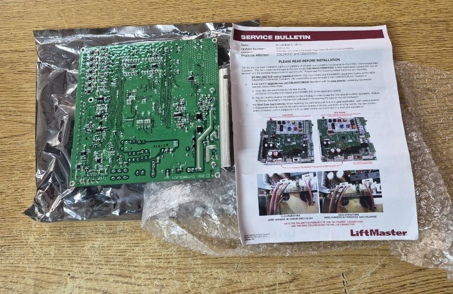 Liftmaster #K1D6597-1CC Main Control Board