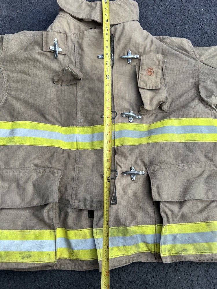 AUTHENTIC FIRE MASTER Firefighter TURN OUT JACKET 2005 Size 56R