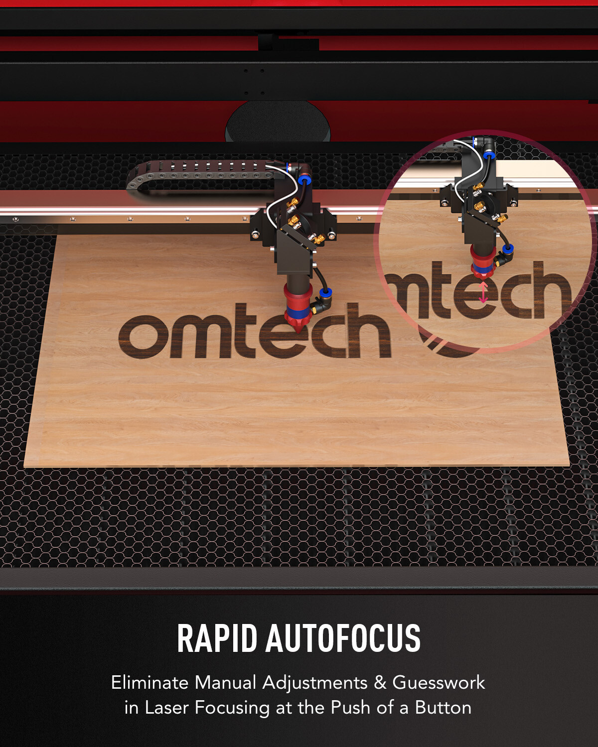 OMTech 100W 24x40 CO2 Laser Engraver Cutter Engraving Cutting Marking Machine