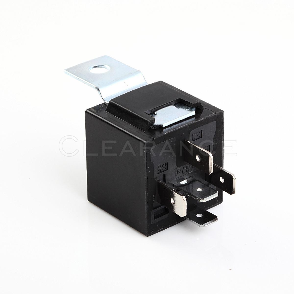 12V 30/50Amp DC5Pin Automotive Power Relay Metal Mount Free Shipping