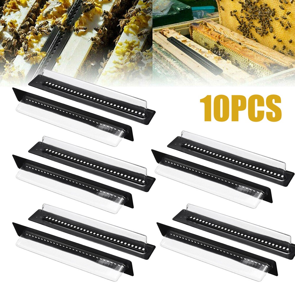 10pcs Plastic Bee Hive Beetle Blaster BeeHive Beetle Trap Beekeeping Tools EOB