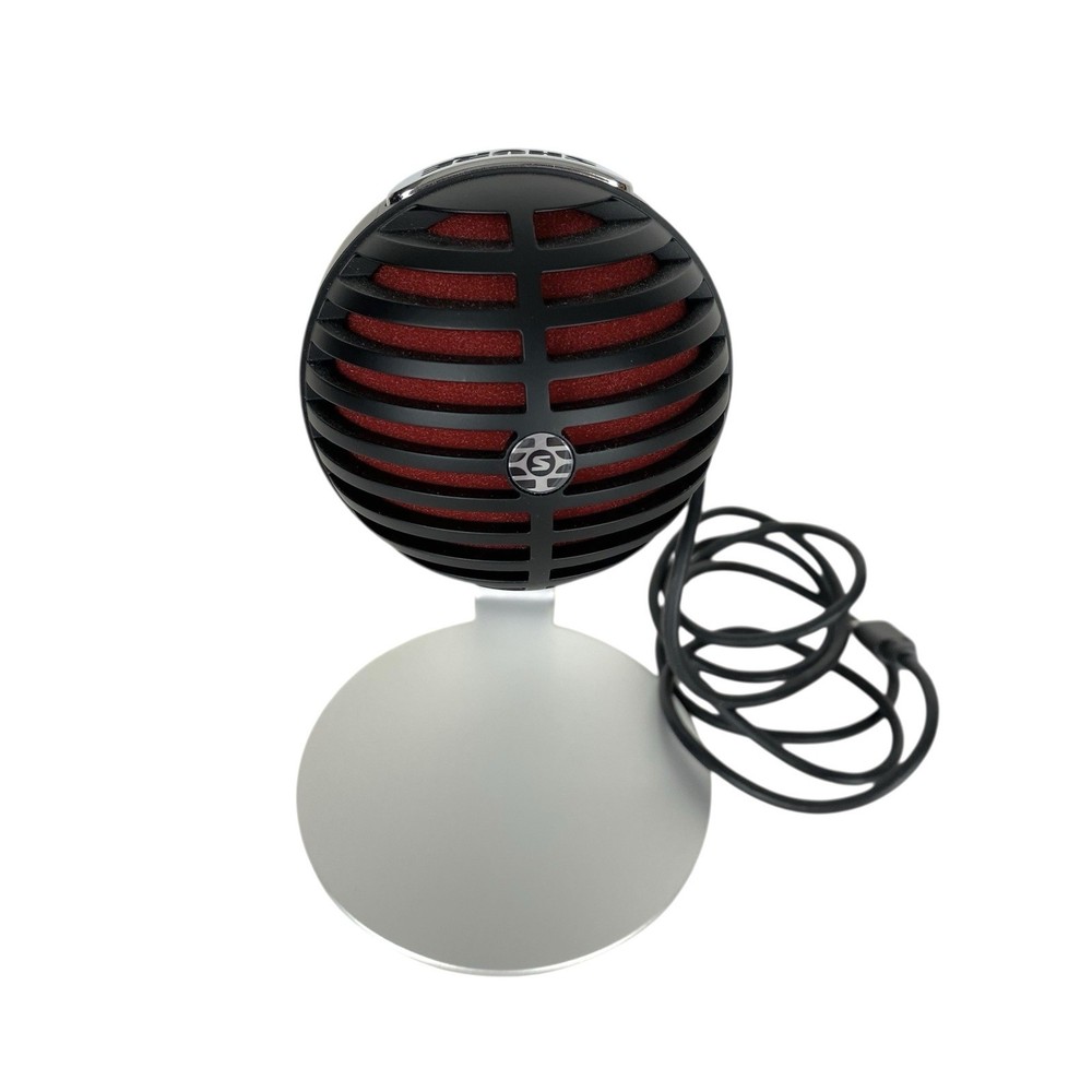 Shure Microphone AMV5-DS With Cable Black With Red