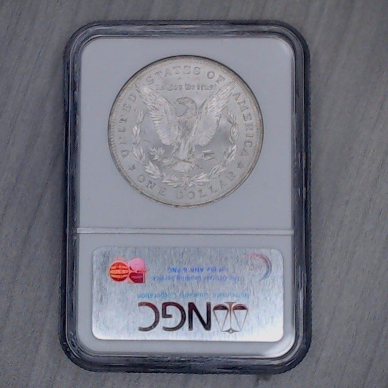 1885 O ~ Morgan $1 ~ NGC MS64
