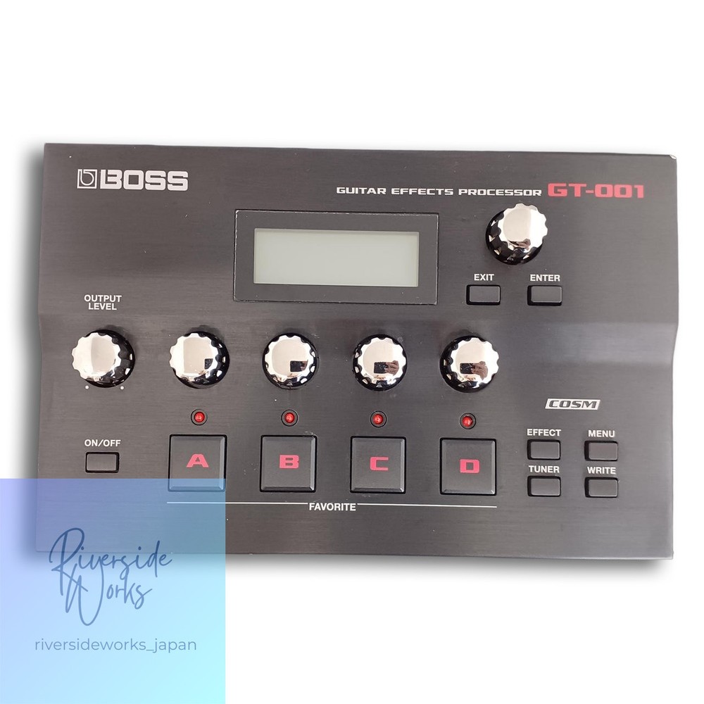 BOSS GT-001 Multi-Effects Processor for Guitar