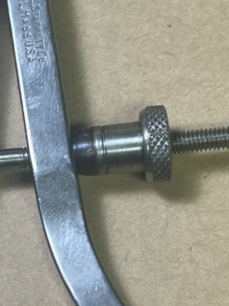 Vintage Starrett Fay Pattern Outside Caliper