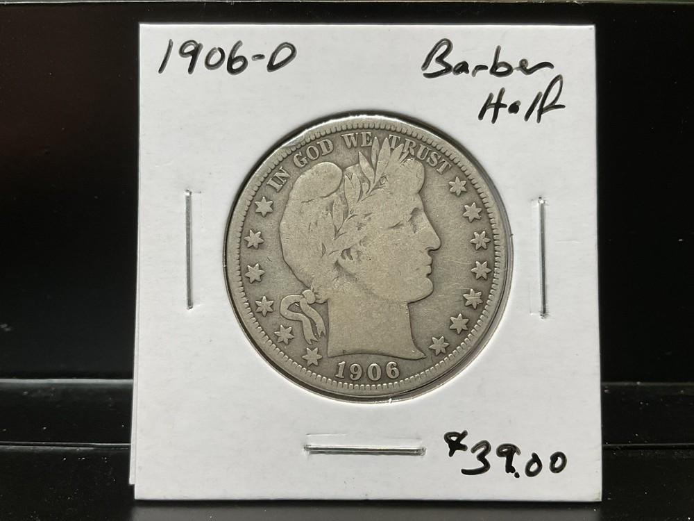 1906-D  Barber Half