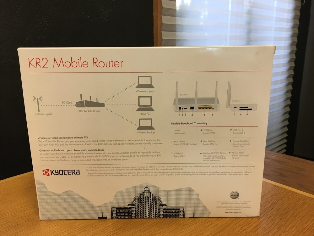 KYOCERA KR2 MOBILE ROUTER
