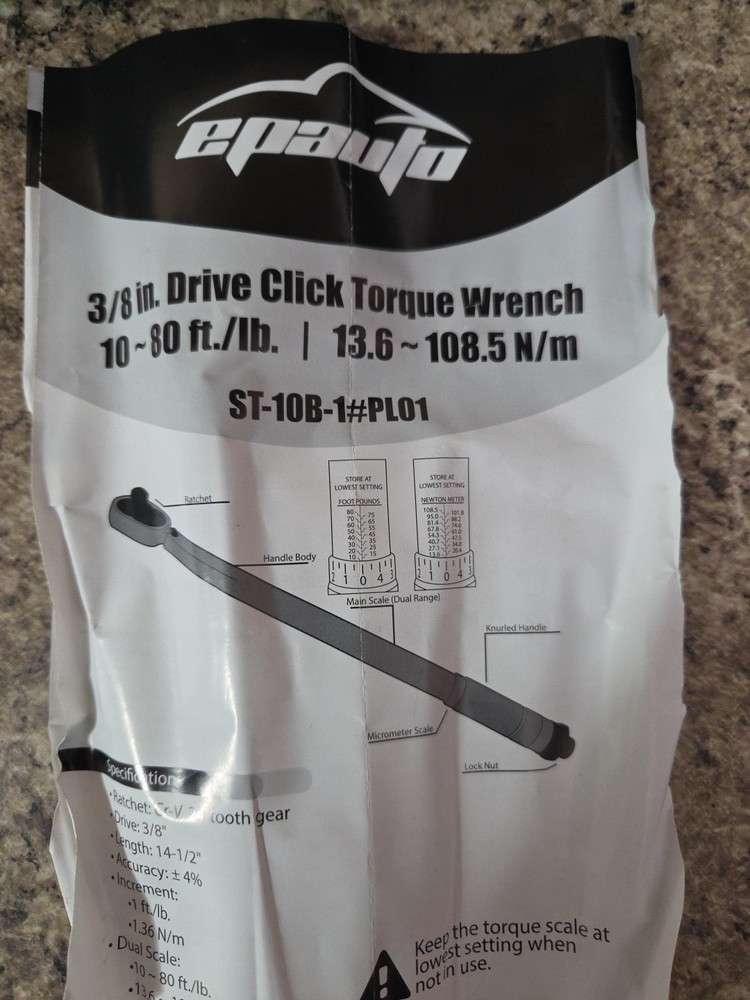 epauto torque wrench 3/8