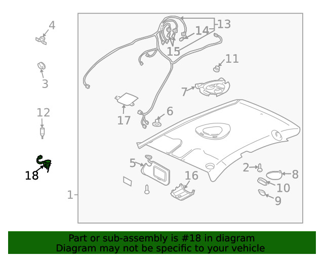 Genuine GM Microphone 12451198