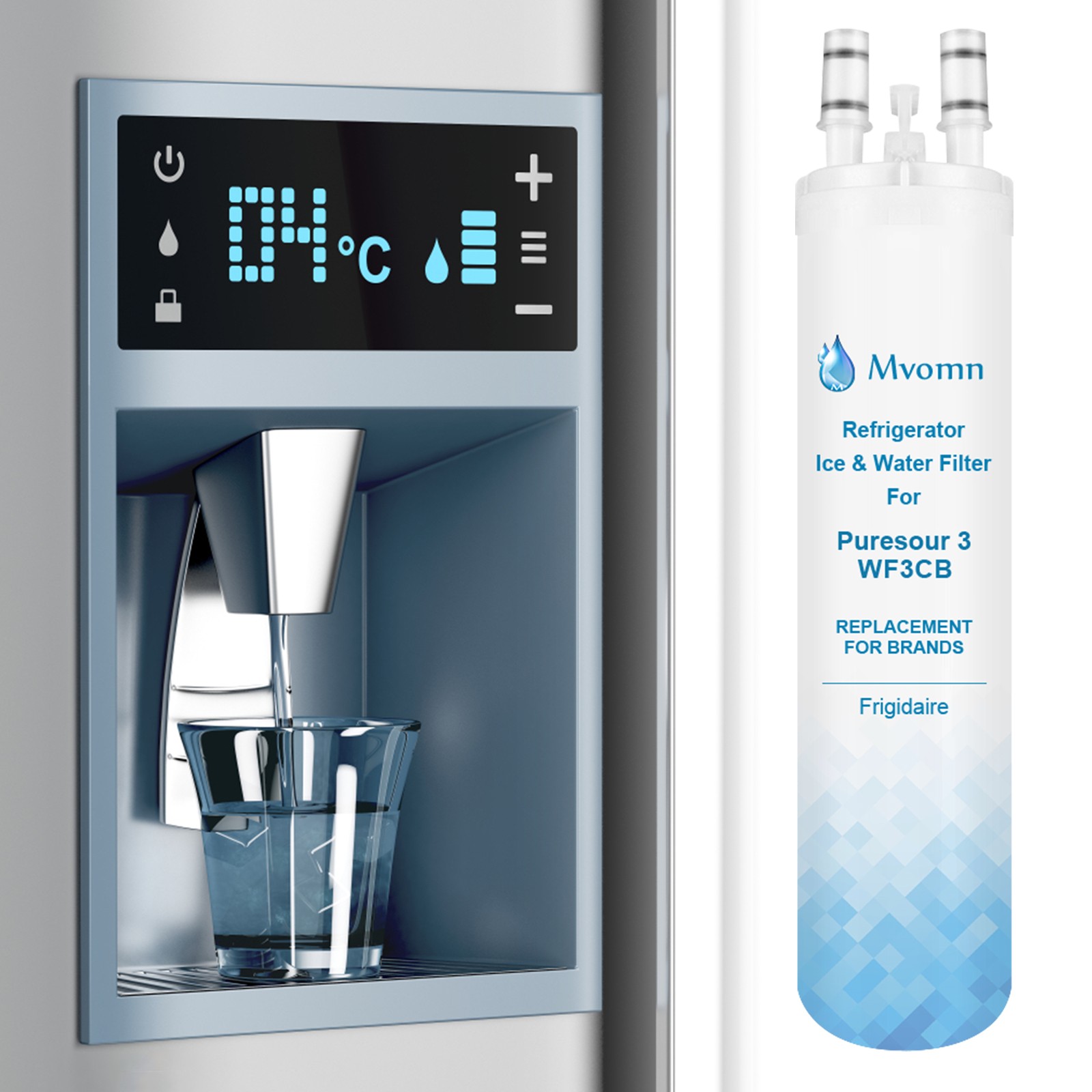 3 PACK Frigidaire WF3CB Refrigerator PureSource Ultra 3 Water & Ice Filter