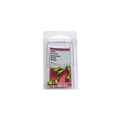 LASCO XS-601 Brass Bibb Screw Assortment
