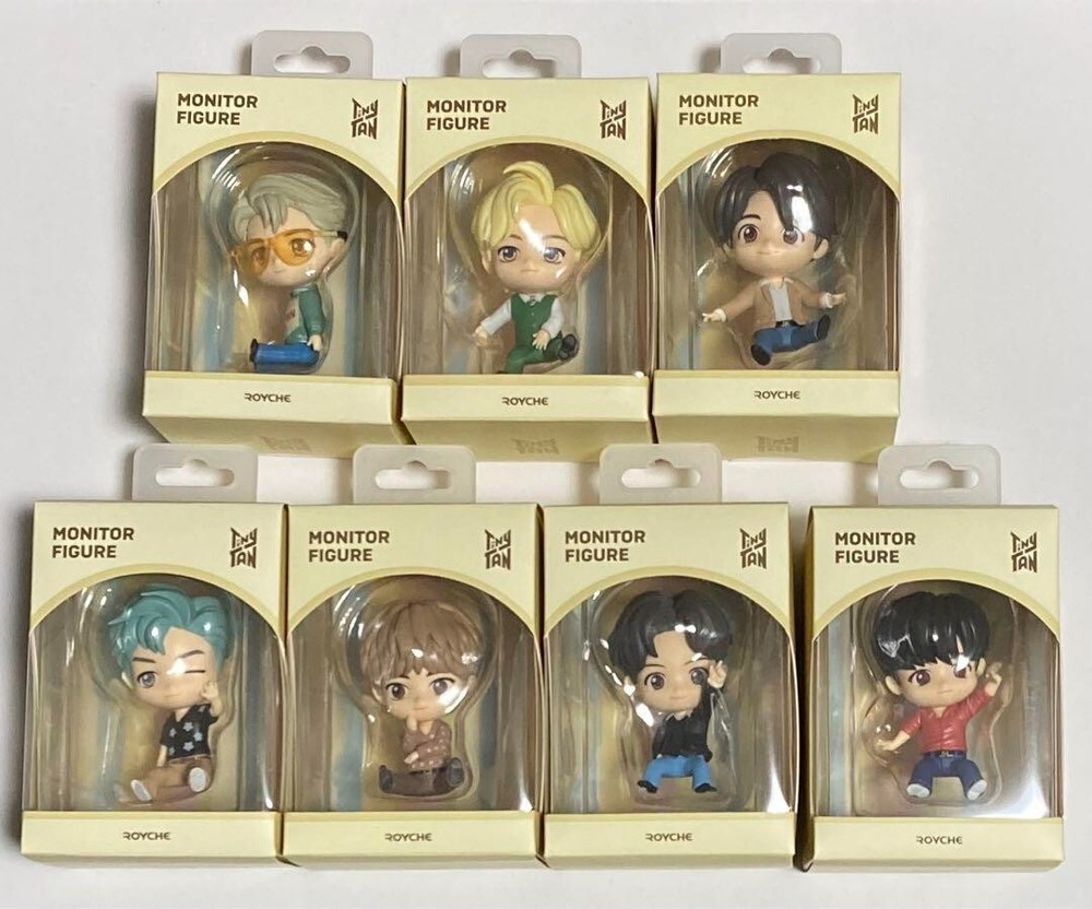 TinyTAN BTS Official Authentic Goods Monitor Figure Dynamite Ver. Complete Set