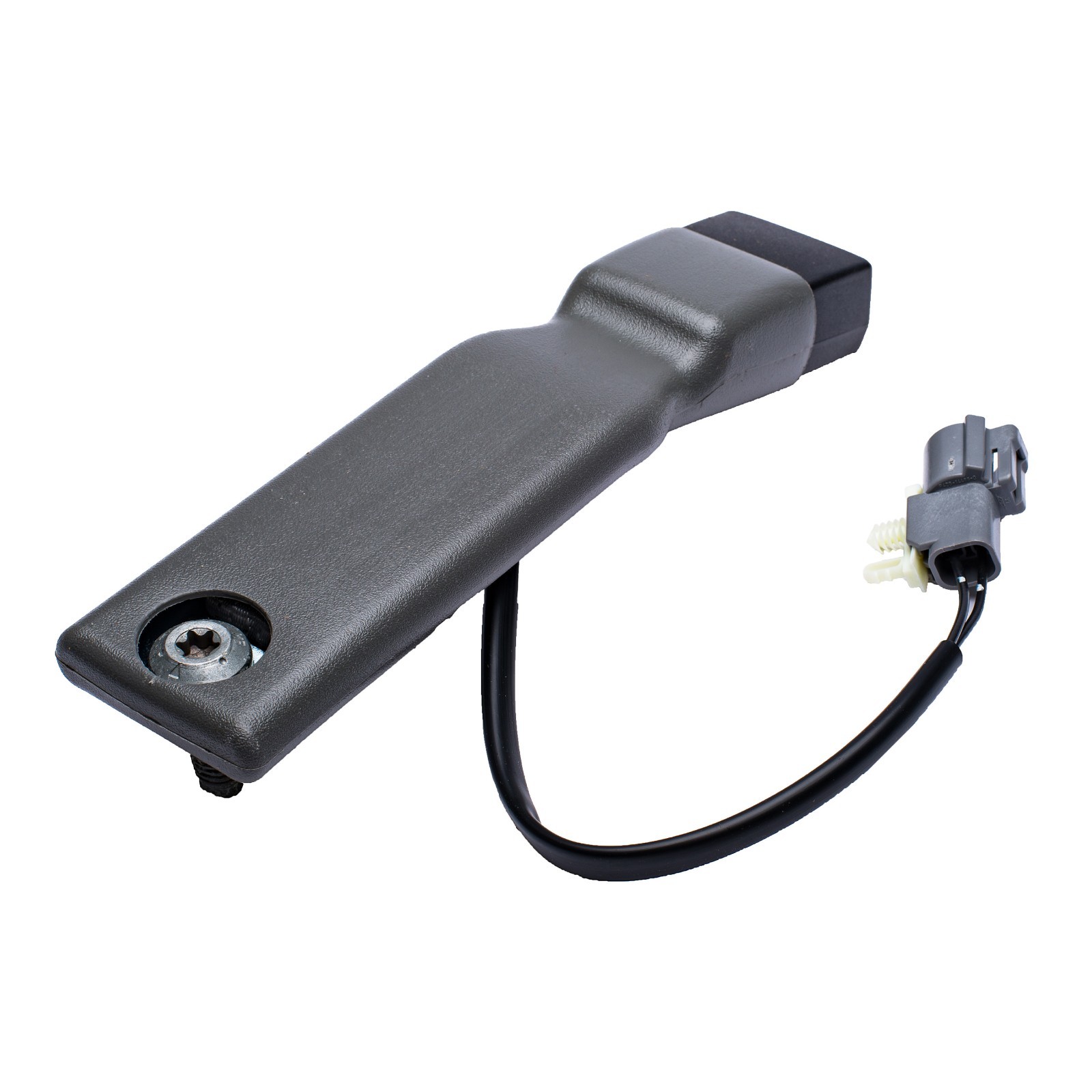 OEM NEW Front Left Driver Seat Belt Buckle Gray 99-07 Ford F250 F350 Super Duty