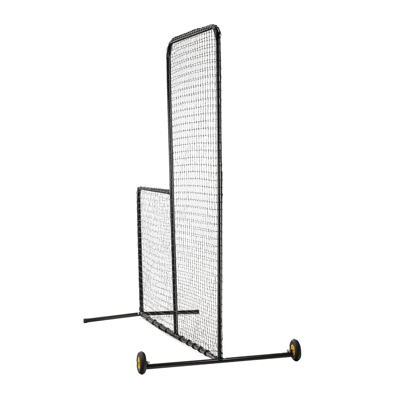 VEVOR L Screen Baseball Pitching Net for Batting Cage Softball Screen 7x7ft