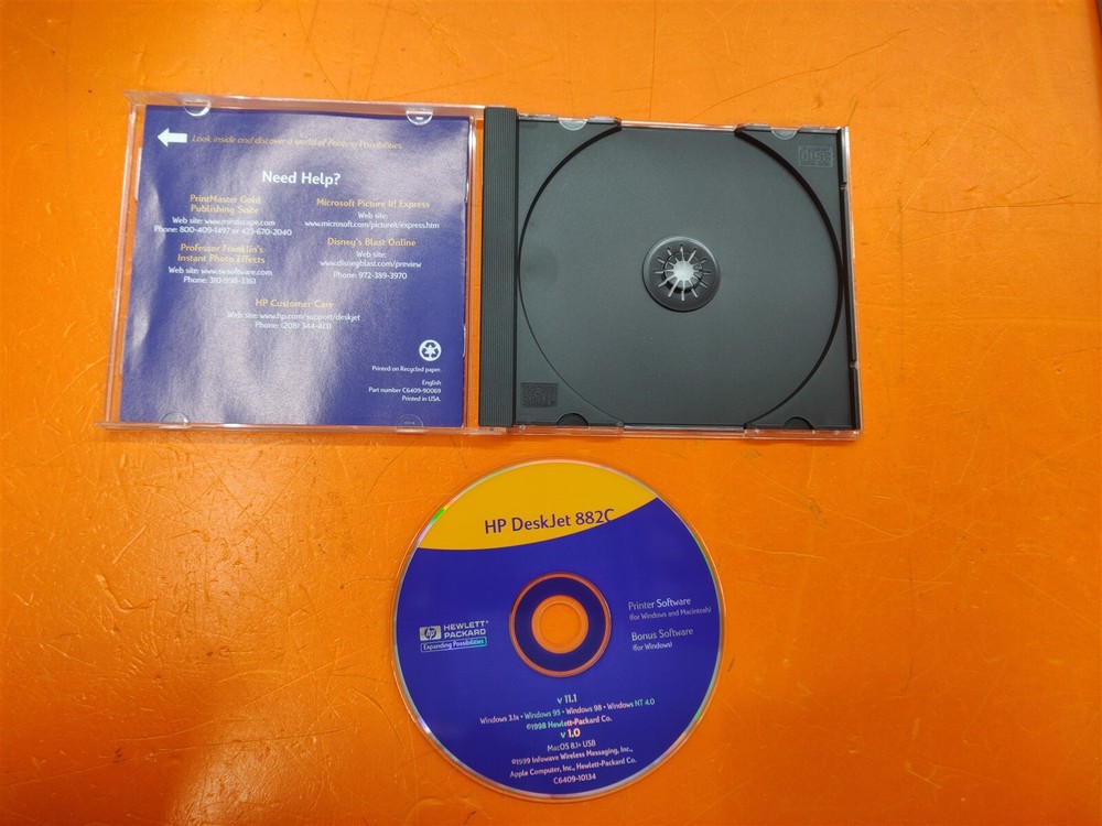 ⭐️⭐️⭐️⭐️⭐️ HP DeskJet 882C Printer Software Utilities Driver