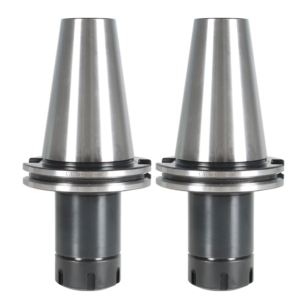 4 PCS CAT50-ER32 COLLET CHUCK 4" Gage Length---4 CHUCKS NEW Tool Holder Set